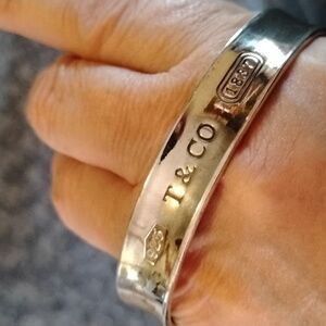 Vintage 1/2 In Tiffany Bangle